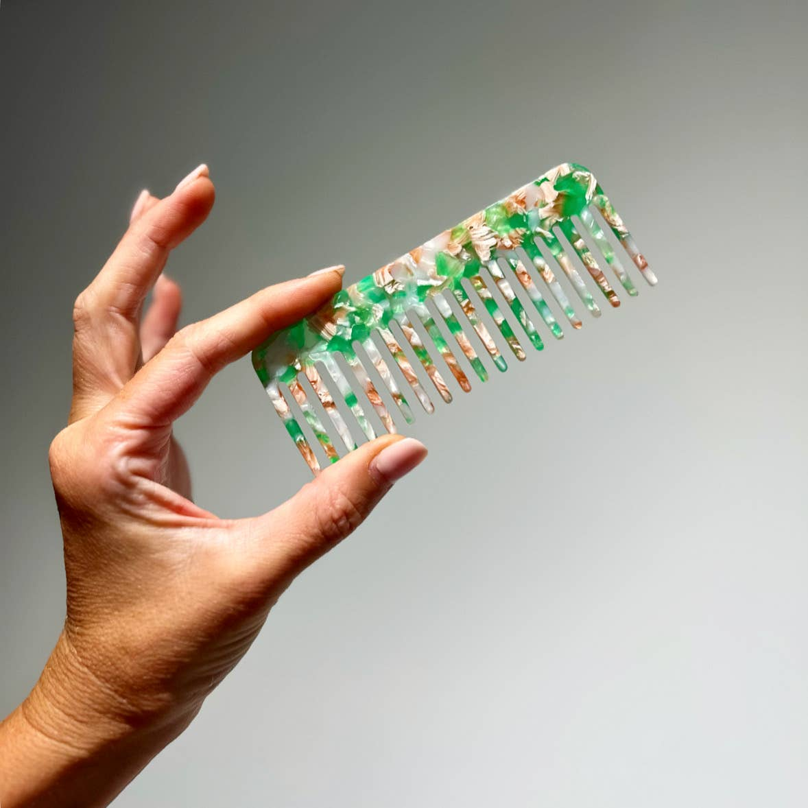 Eco Resin Wide Tooth Comb