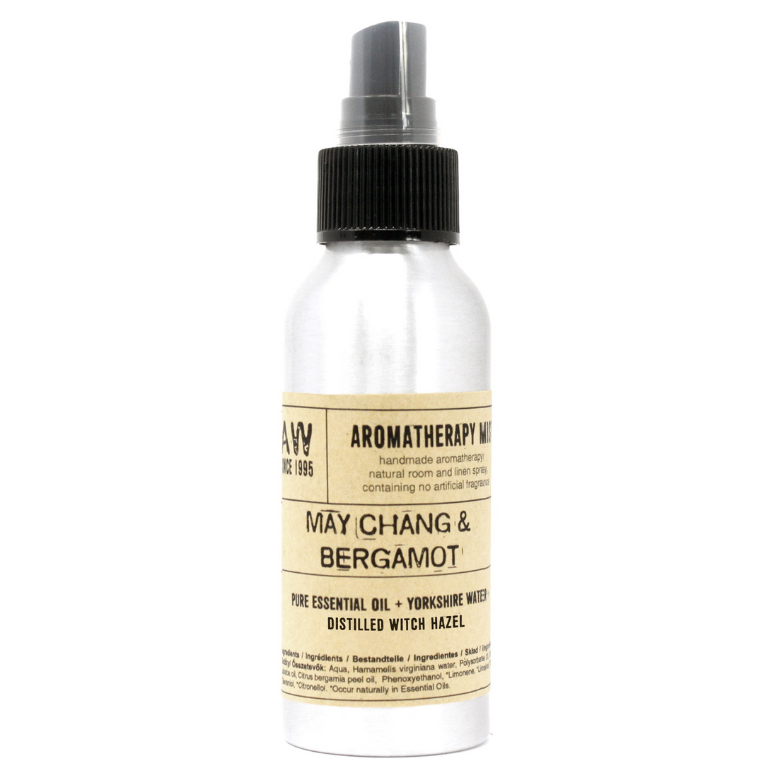 100ml Essential Oil Mist - May Chang &amp; Bergamot