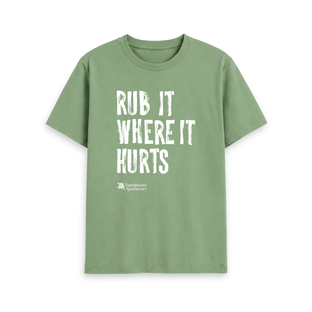 Sage Printed T-shirt Front