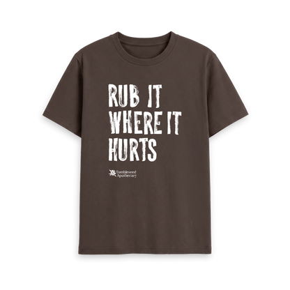 Chocolate Printed T-shirt Front