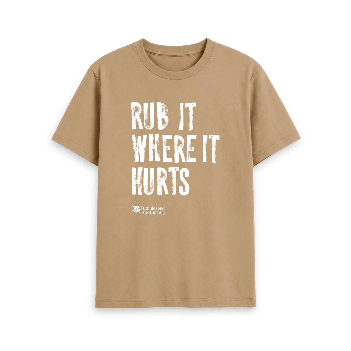 Sand Printed T-shirt Front