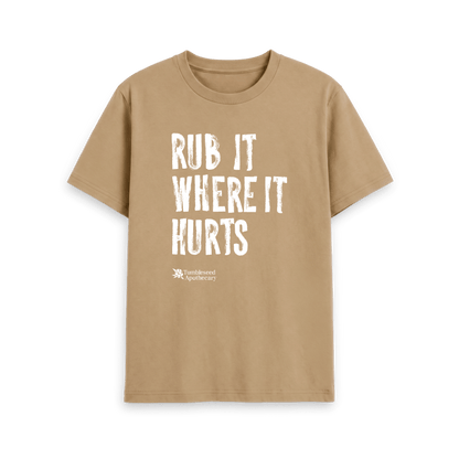 Sand Printed T-shirt Front