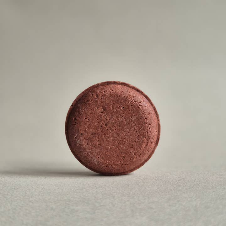 Vegan Shampoo Bar with Red Clay &amp; Geranium &quot;Rouge Velvet&quot;