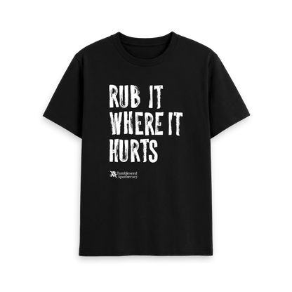 Black Printed T-shirt Front